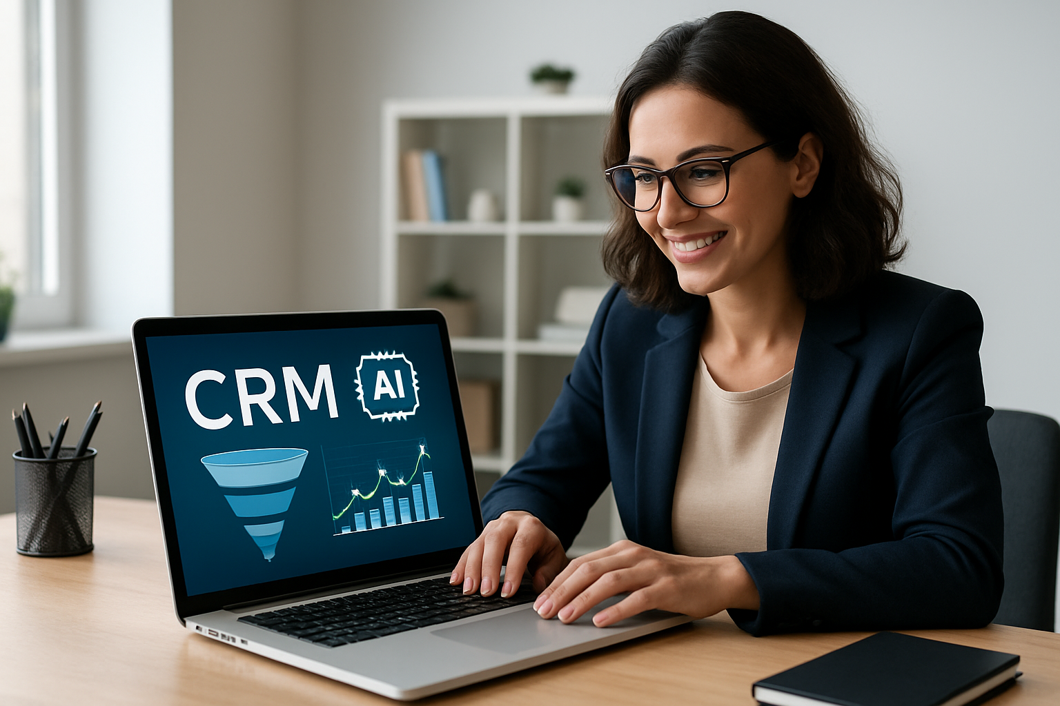 crm online com IA, automação comercial e funil de vendas para crescer em 2026