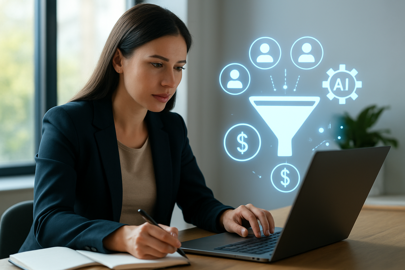 estratégia de marketing digital para gerar leads com automação e IA em 2026