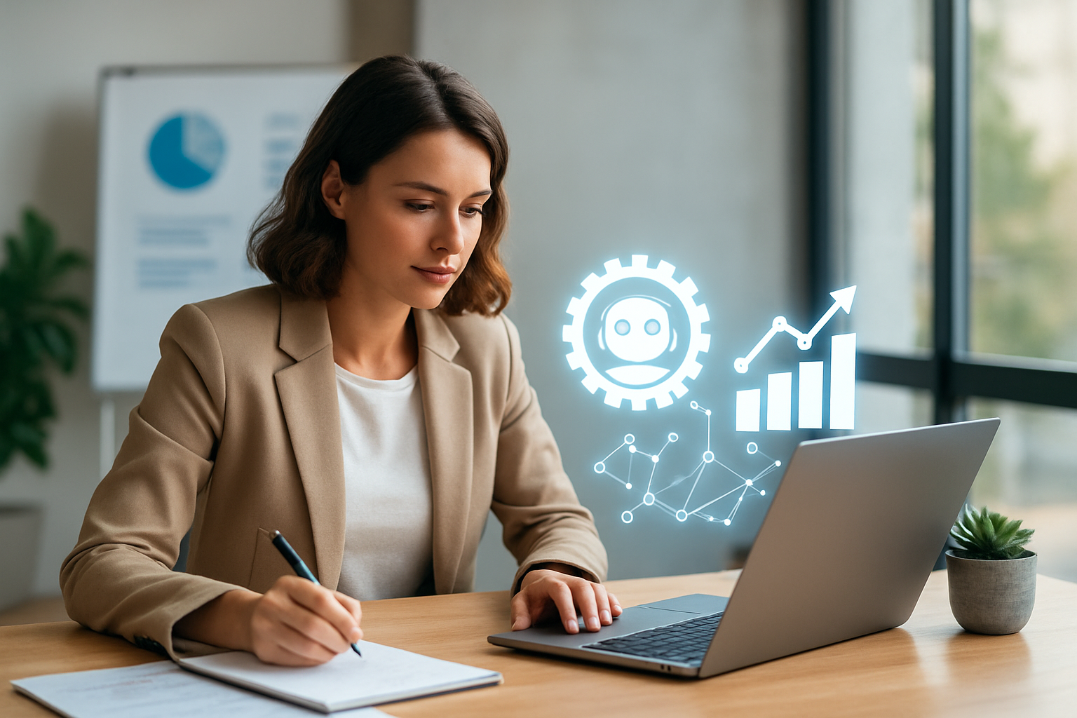 Estratégia de empresa de growth marketing com IA e automação para escalar receita em 2026
