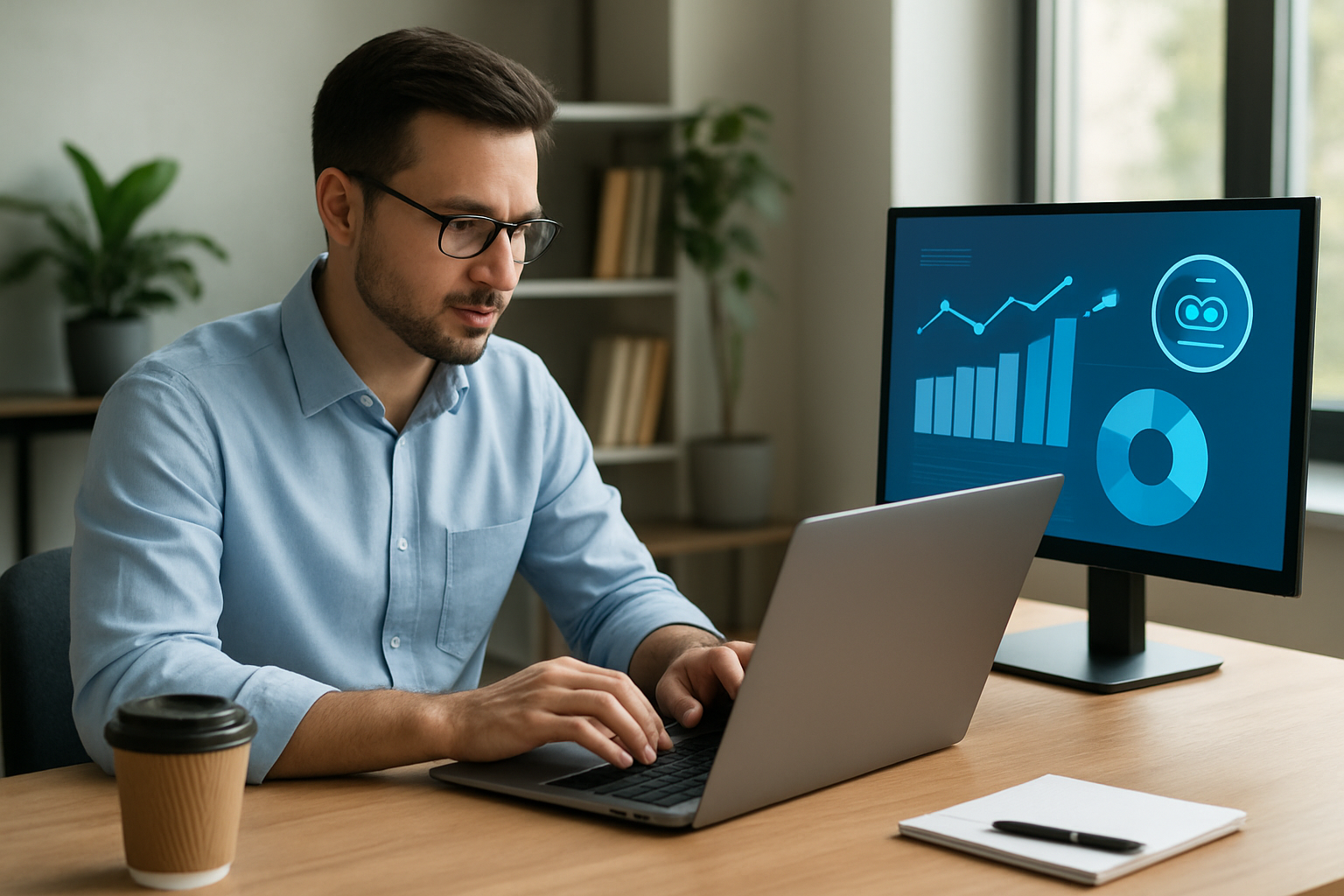 Plano de marketing digital para prestadores de serviços com automação e IA 2026