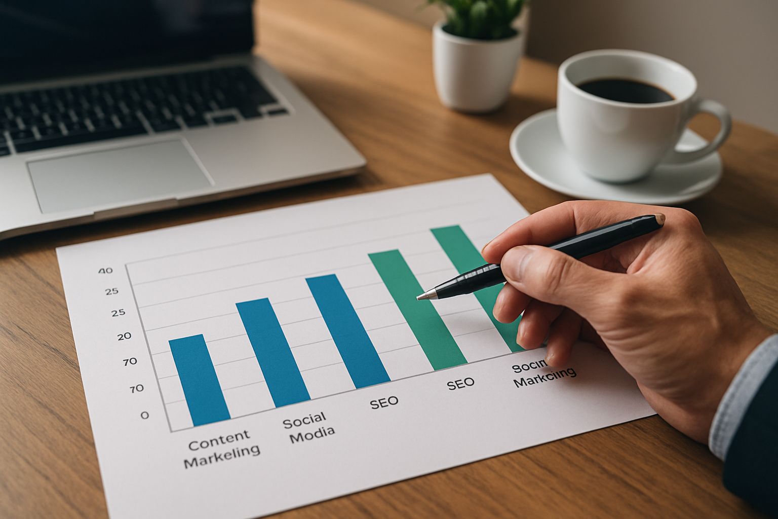 gráfico comparativo de estratégias para reduzir custo por lead em 2026