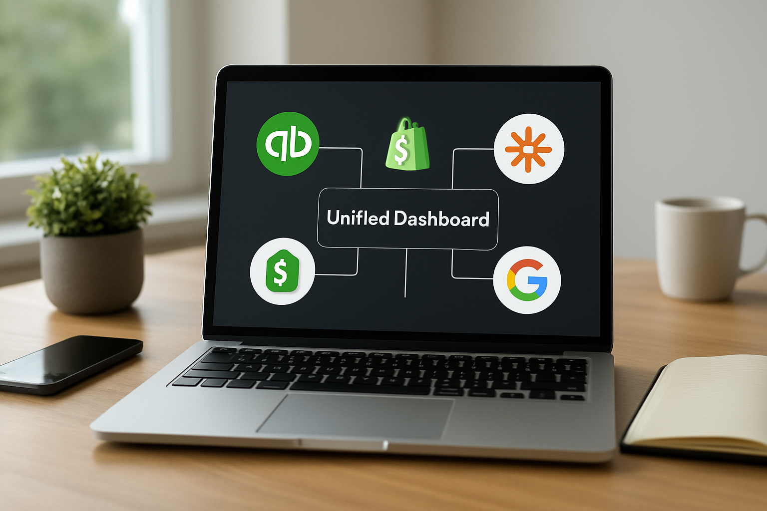 Unified dashboard showing