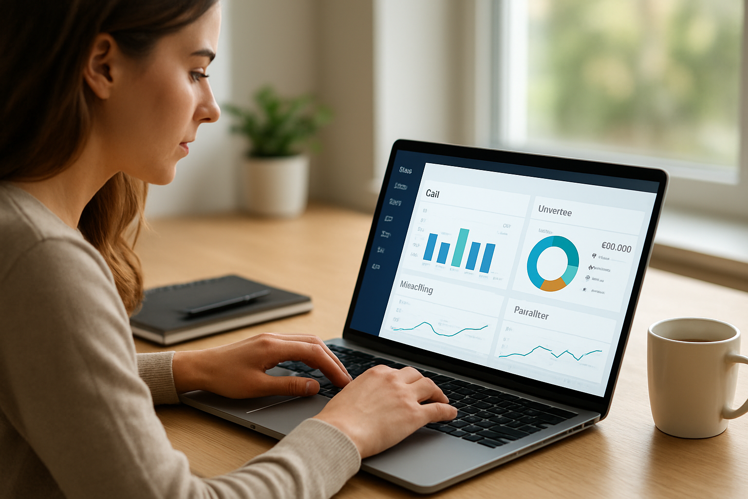 Dashboard overview of best all-in-one business management software for startups with CRM, invoicing and analytics