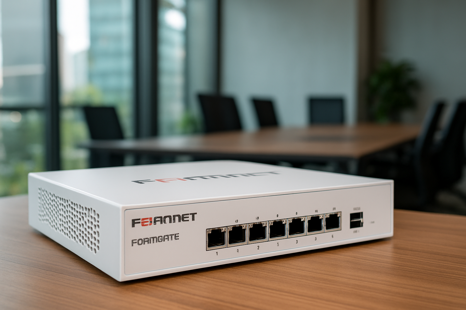 appliance FortiGate em ambiente corporativo destacando locação FortiGate em 2026