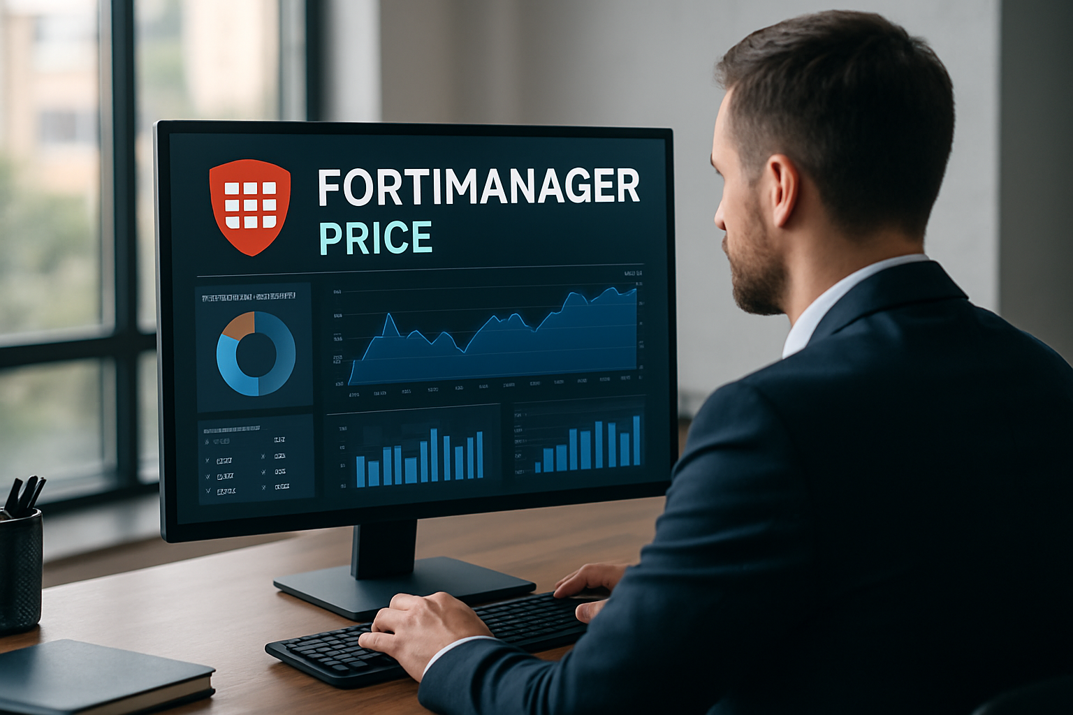 FortiManager preço em 2026 com painel corporativo de segurança e gestão centralizada de firewalls