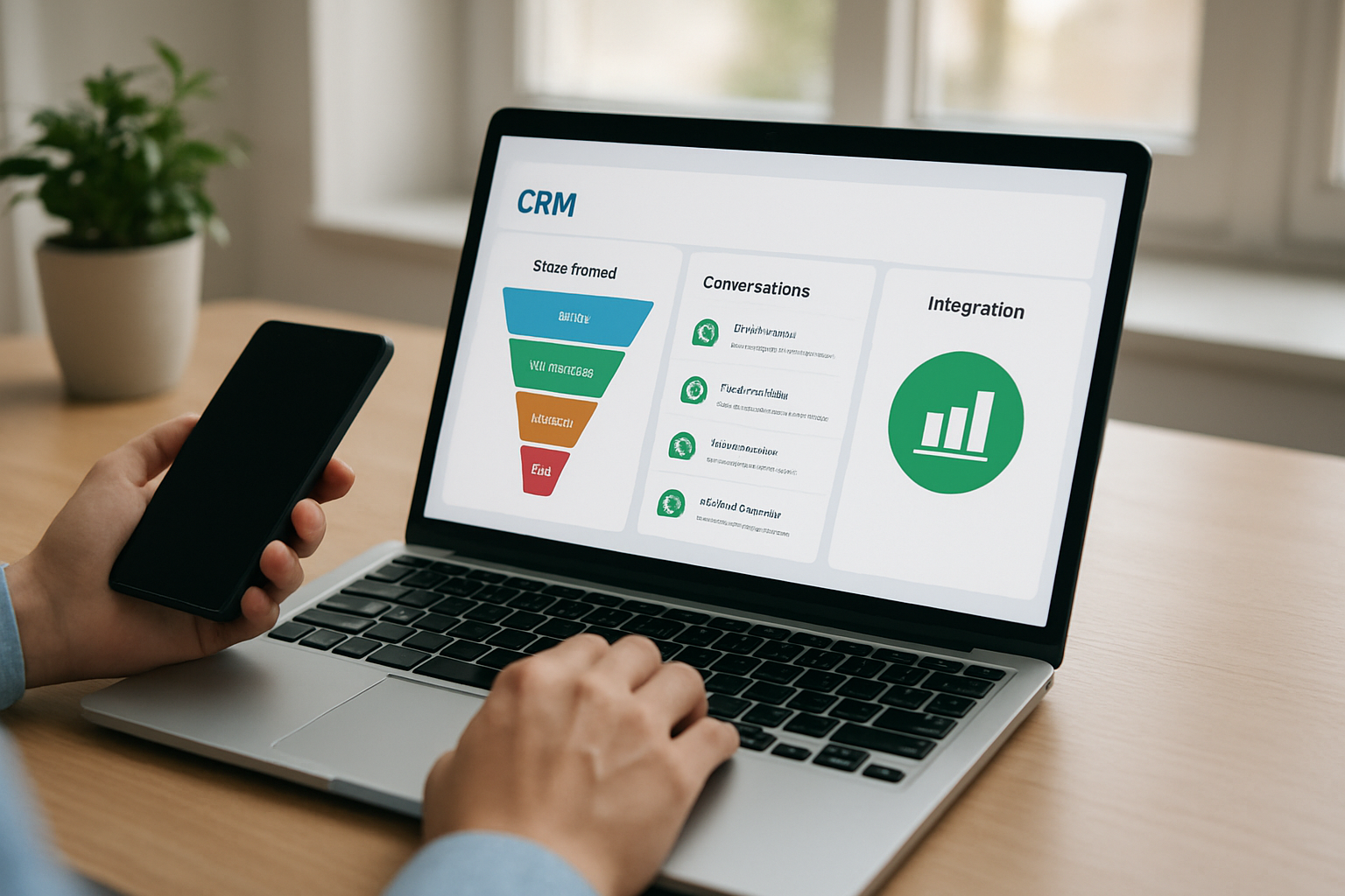 Dashboard de crm para automatizar vendas no whatsapp com conversas, funil e integração comercial em 2026
