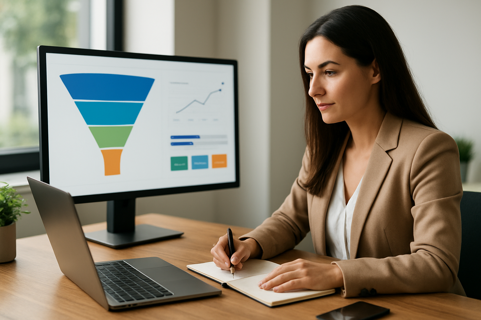 Guia 2026 para como organizar o funil de vendas no CRM com dashboard e automações