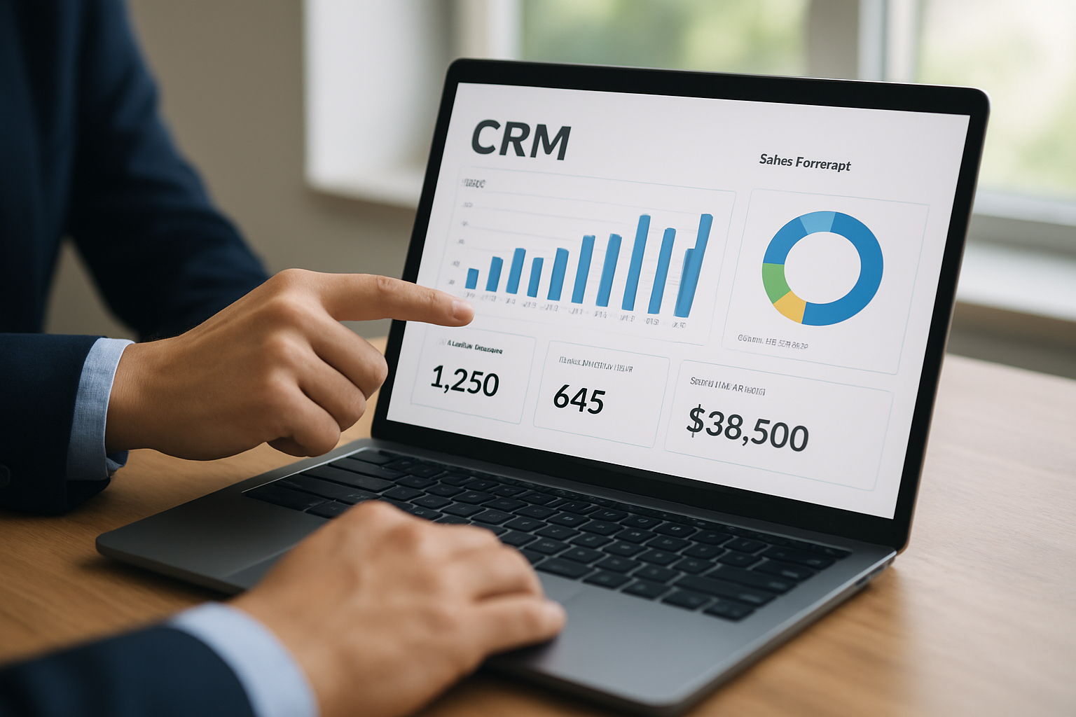 Sistema CRM e dashboard de vendas que organiza o jogo