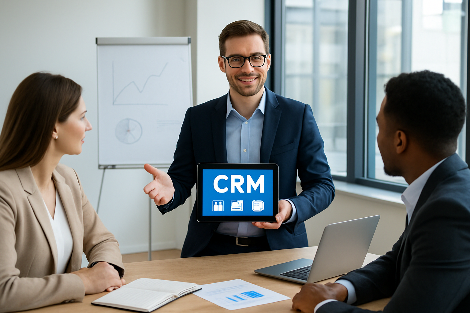 O que é CRM para equipe comercial