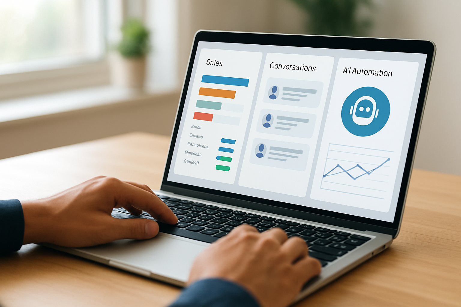 CRM para organizar leads com dashboard de vendas, conversas e automação com IA em 2026