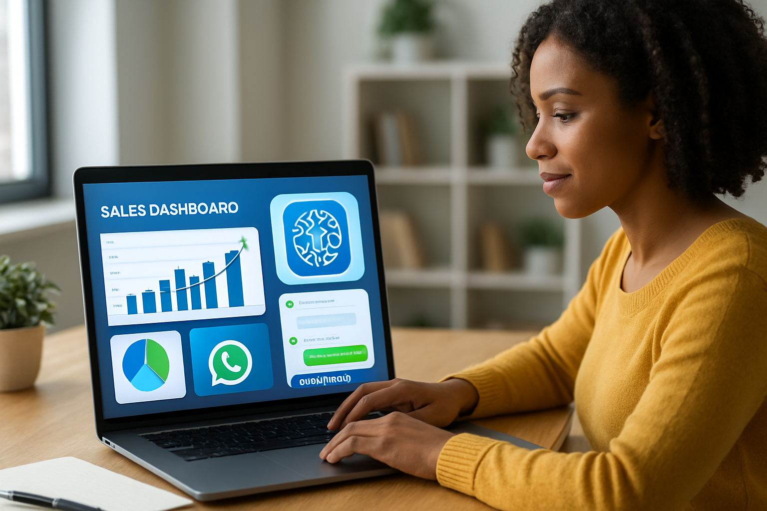 IA CRM com dashboard de vendas, conversas centralizadas e automação no WhatsApp em 2026