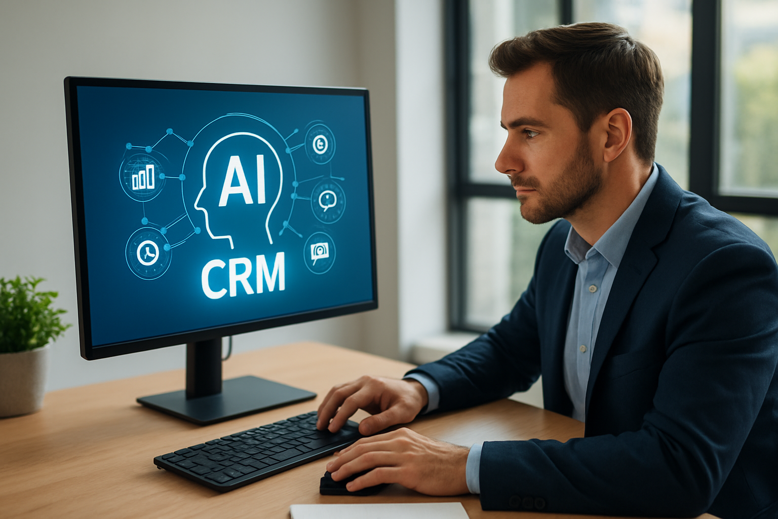 IA CRM para vendas previsíveis