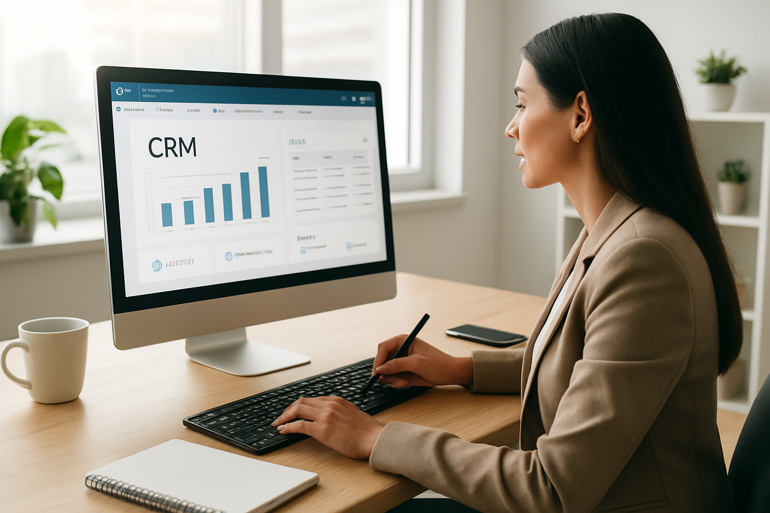 CRM Vendas e IA na rotina comercial