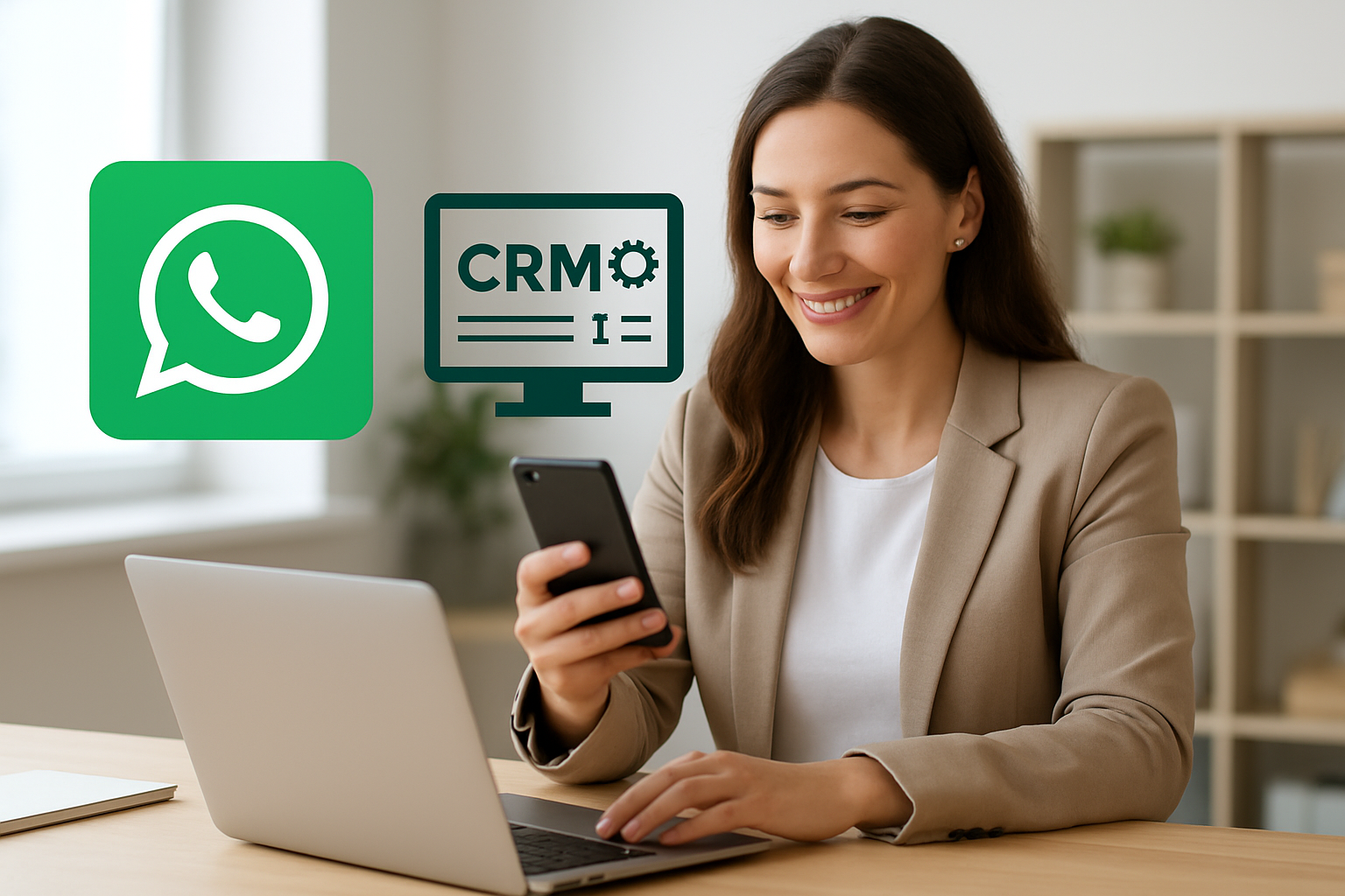 Benefícios práticos da integração whatsapp crm