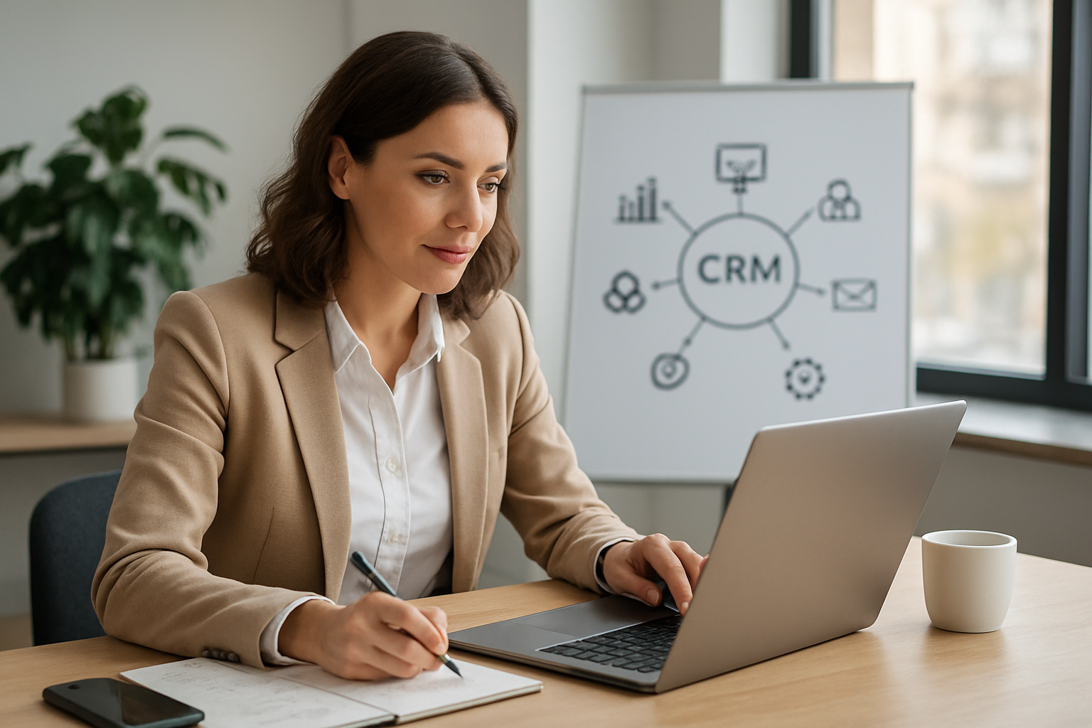 CRM para automação comercial na prática