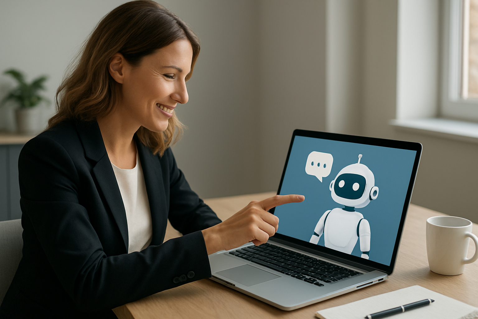 Como funciona o robô de vendas com ia no CRM