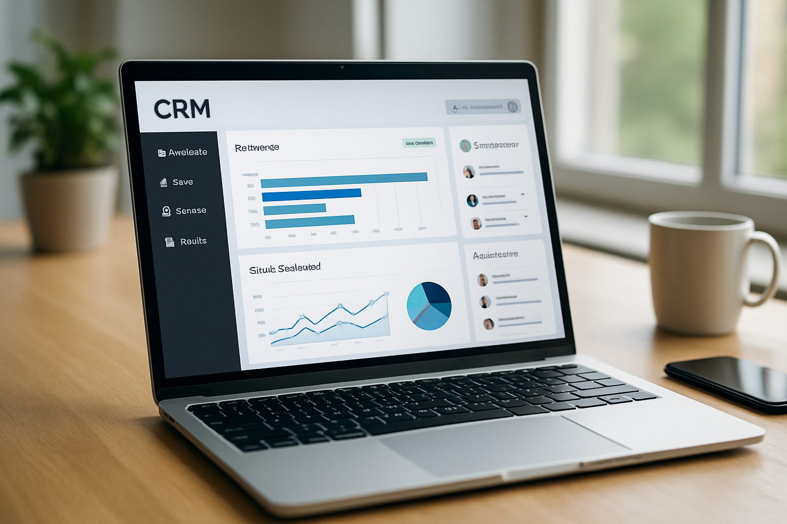 Painel de CRM com follow up automático, dashboard de vendas e conversas centralizadas no WhatsApp