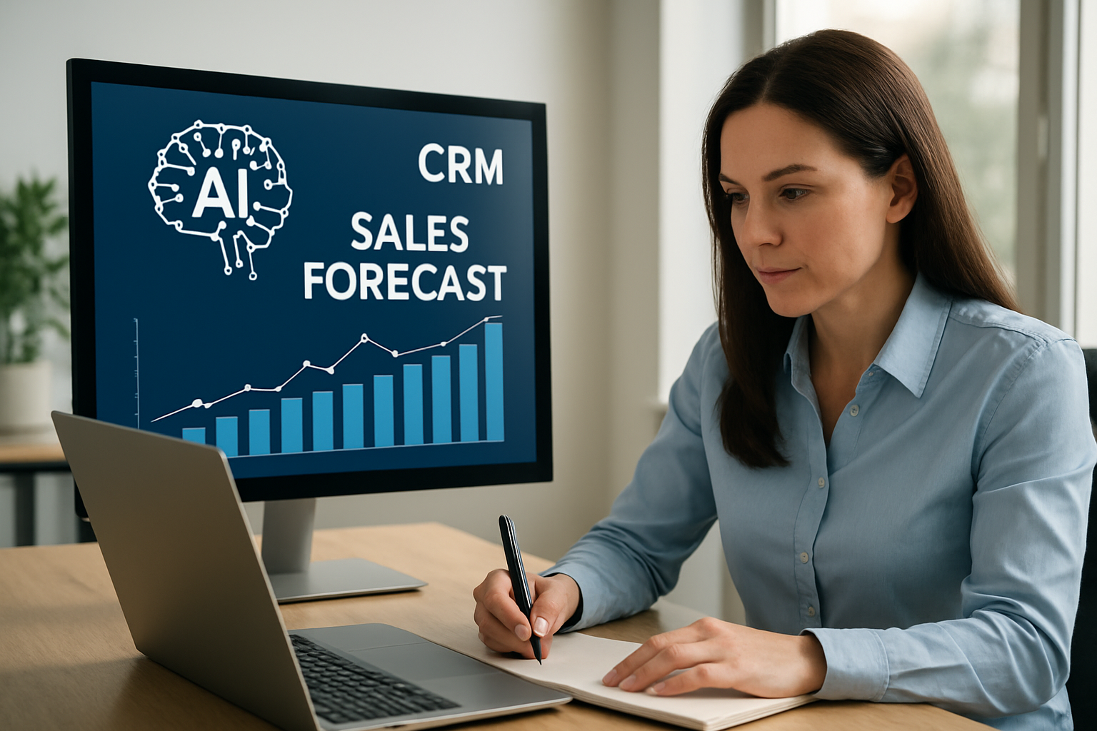 Por que usar ia para previsão de vendas no CRM