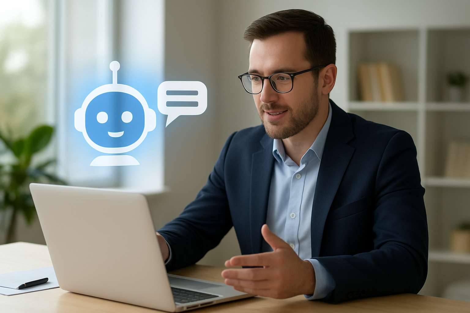 IA conversacional em CRM e vendas