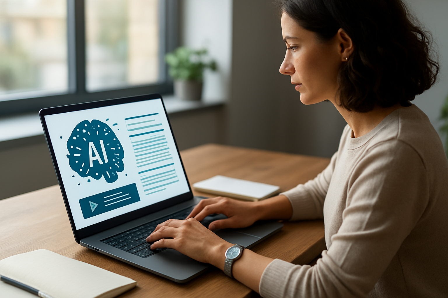 capa artigo sobre ferramenta geradora de conteúdo por IA em 2026 para SEO e automação