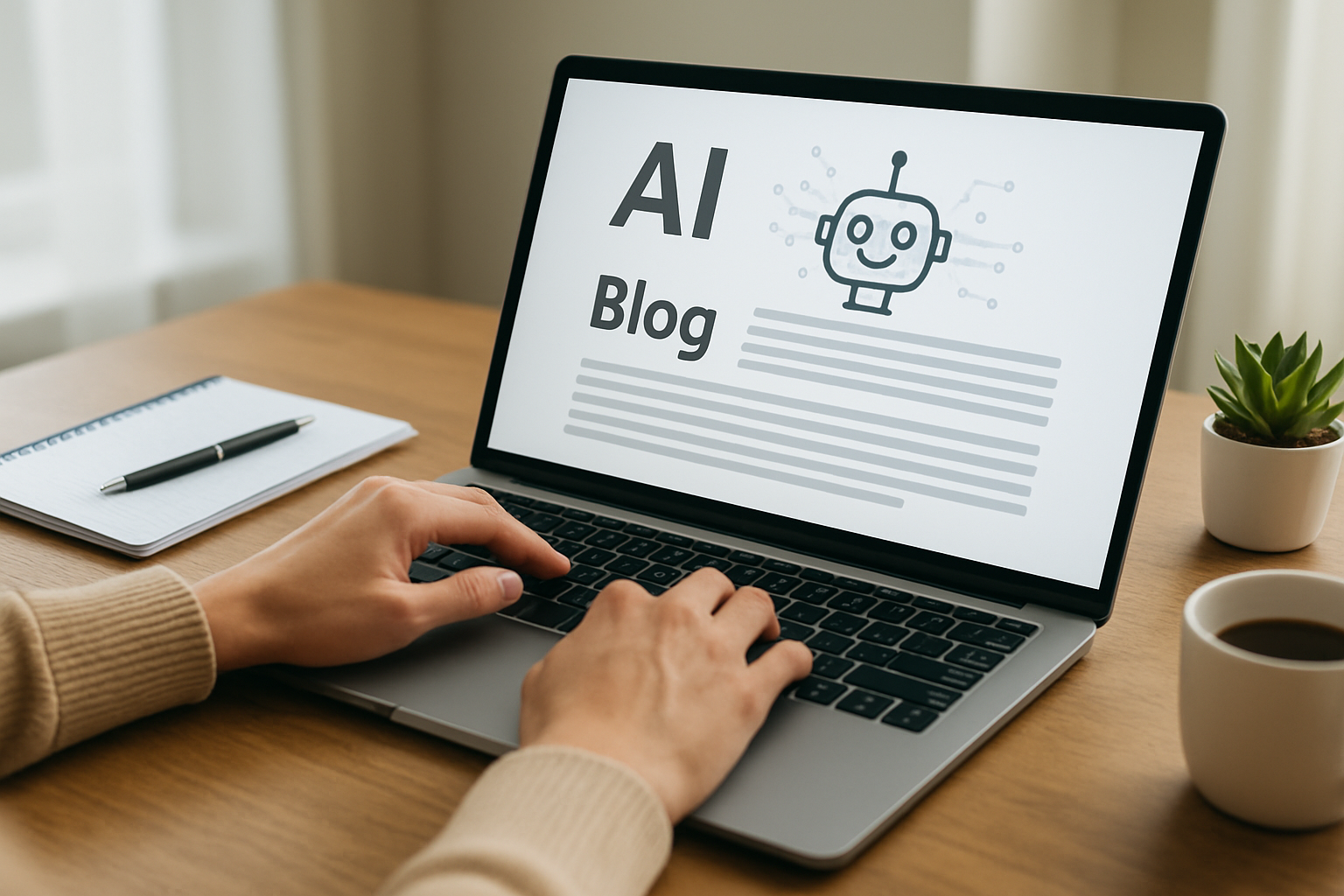 O que é e como funciona blog automático com IA