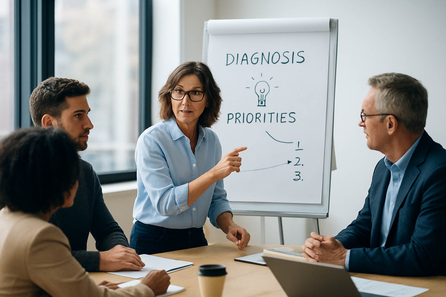 Diagnóstico e prioridades para