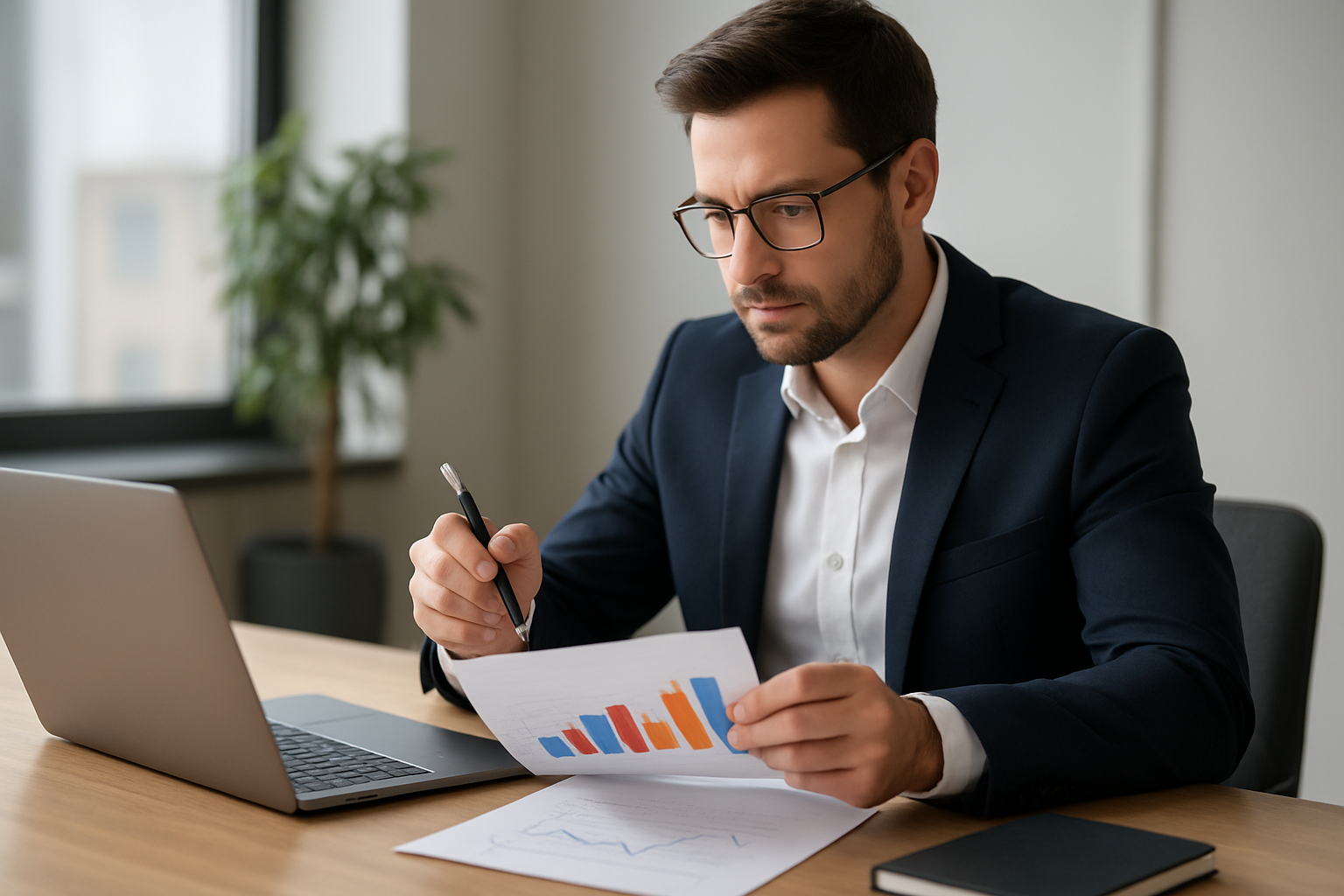 Mentoria para empreendedores preço em 2026 com empresário analisando ROI e planejamento de negócios